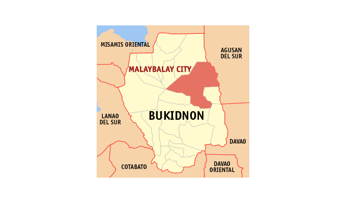 Carte de Bukidnon (réf: wikipedia)