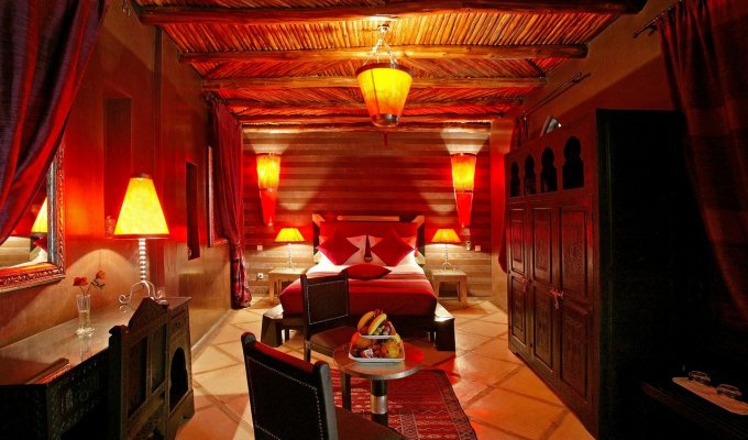 Vue Jardin Villa de luxe à Marrakech 