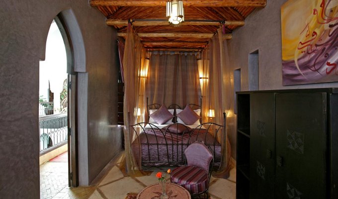 salle à manger Villa de luxe à Marrakech 