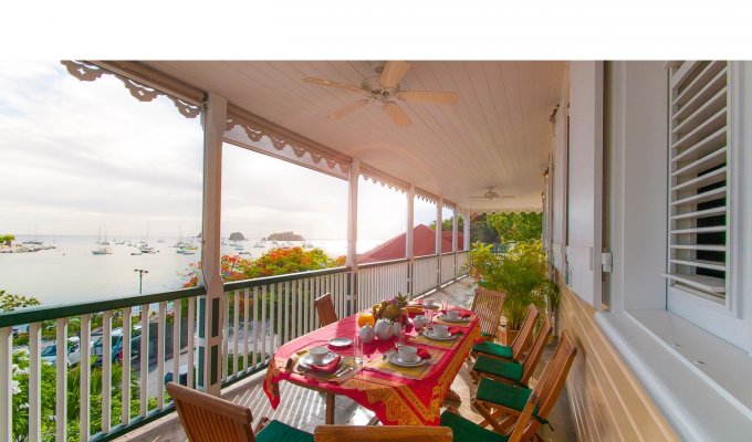 Location Vacances St Barthélémy - Maison de Charme à St Barth directement sur le port de Gustavia - Caraibes - Antilles Françaises